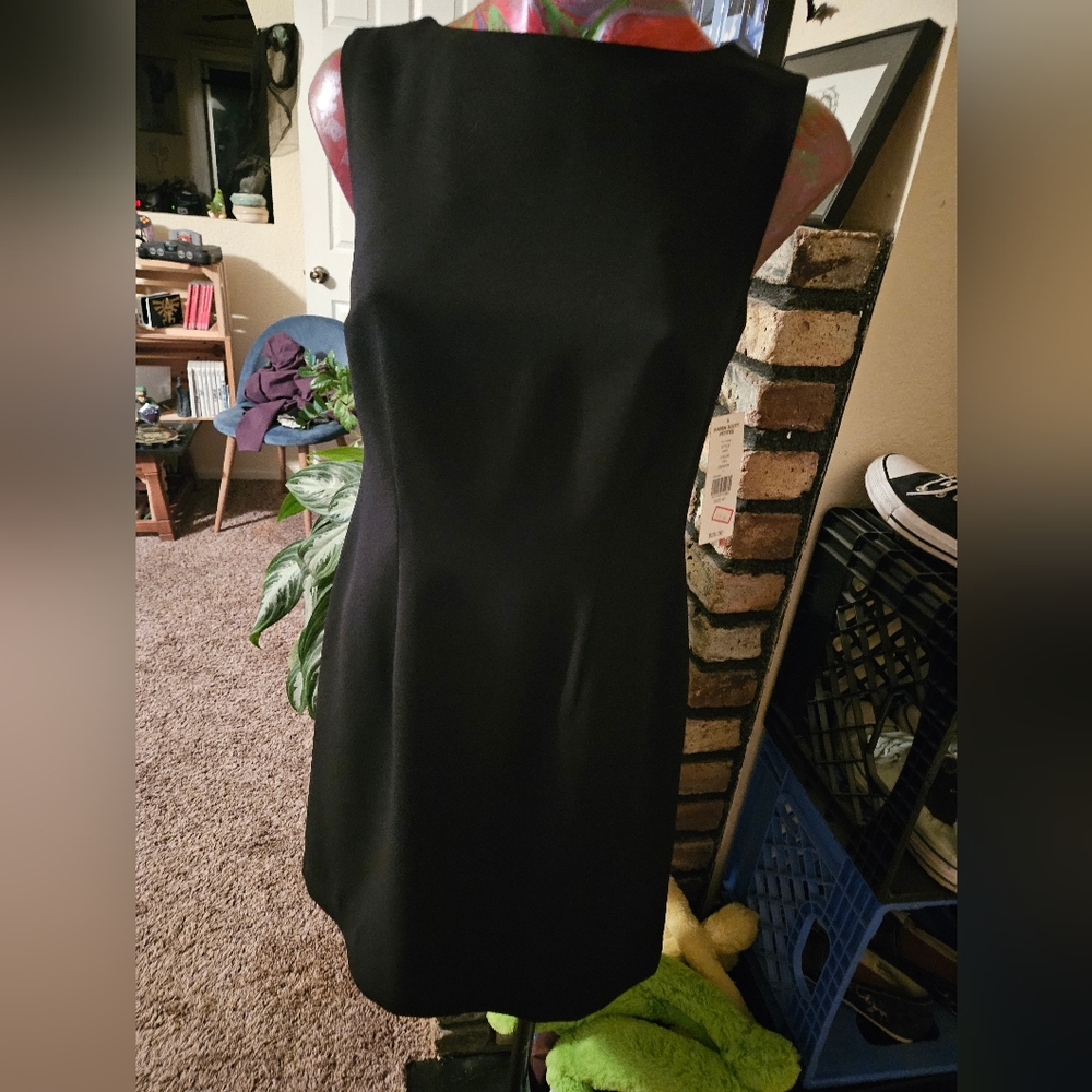NWT Karen Scott Petite Black Dress